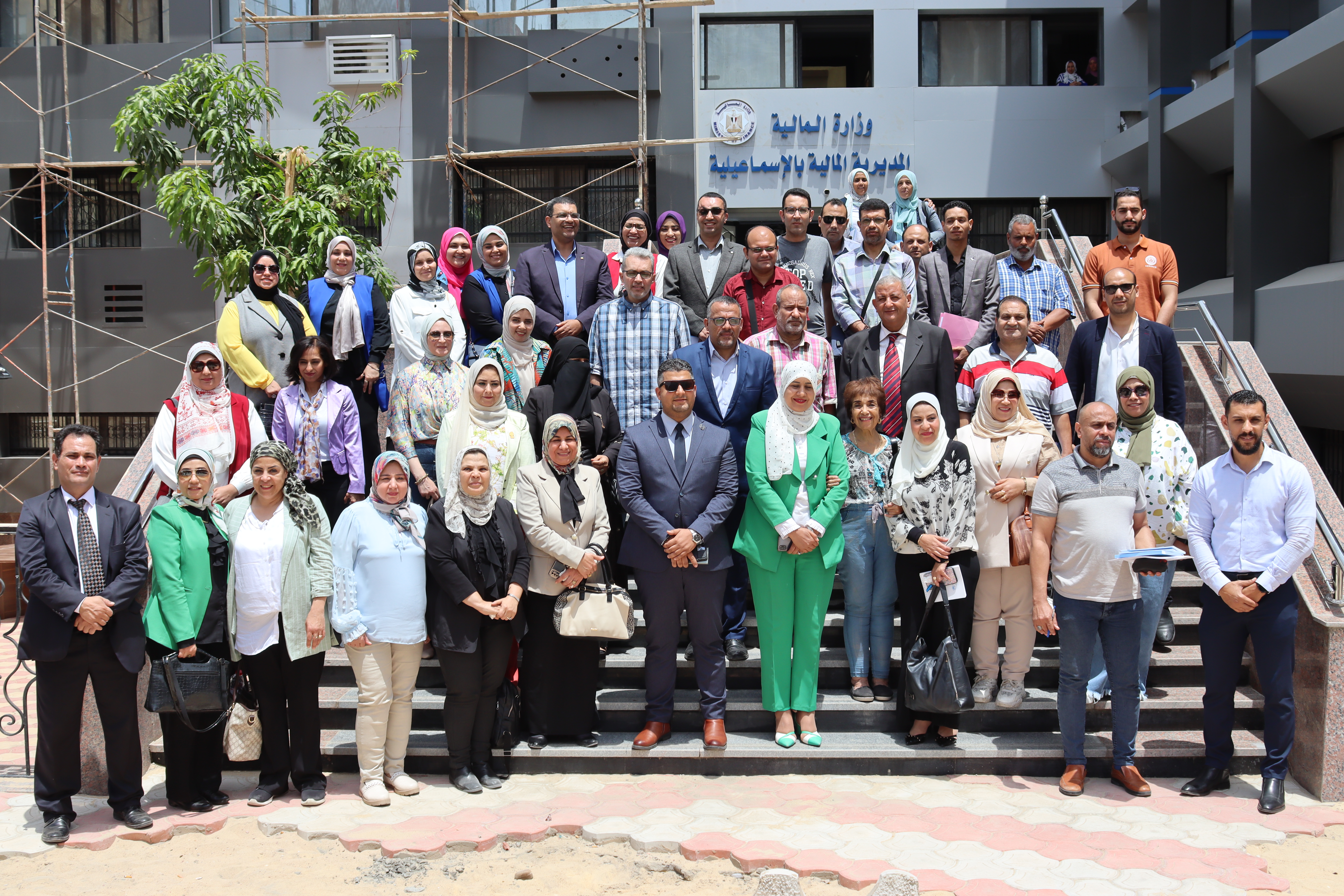  ورشة عمل مع القيادات التنفيذية بمحافظة الاسماعيلية  و ورشة عمل مع قيادات وزارة المالية  يومي 29,28 مايو 2024 