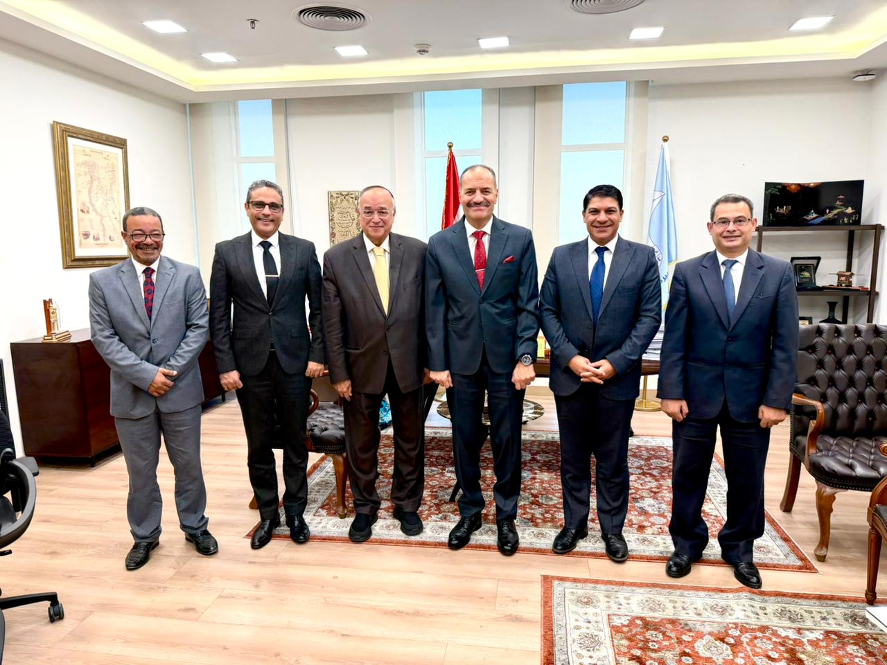  المجلس القومي لحقوق الانسان يستقبل وفد وزارة التنمية المحلية 