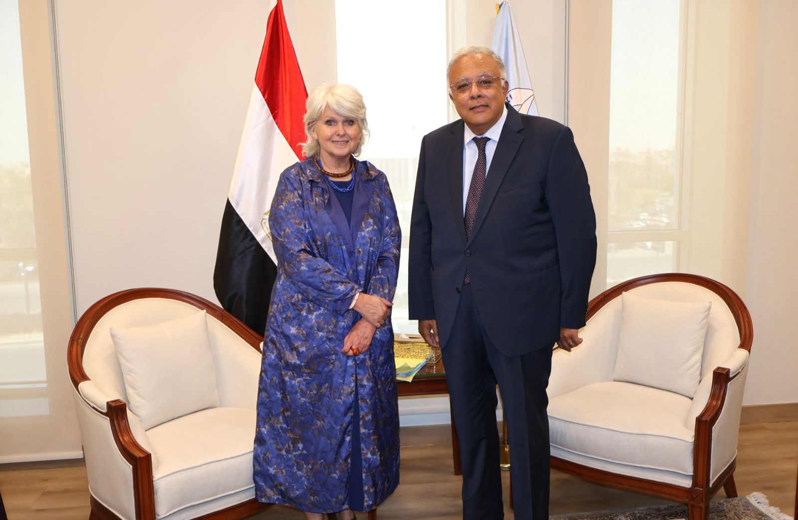  رئيس القومى لحقوق الإنسان يستقبل سفيرة جمهورية فرنسا لحقوق الإنسان بمقر المجلس 